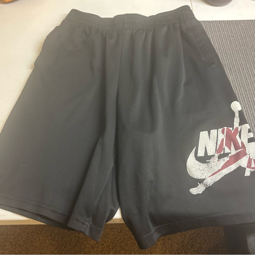 Jordan Men's Black Athletic Shorts